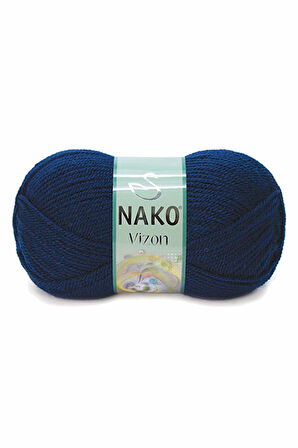 5 Adet Premium Akrilik El Örgü İpi Yünü Renk No:148 Lacivert