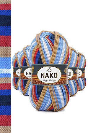 5 Adet Premium Akrilik El Örgü İpi Yünü No: 82411