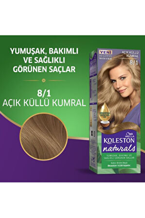 Saç Boyası Açık Küllü Kumral 8/1