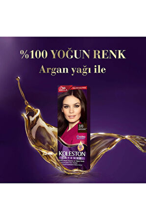 Koleston Intense Saç Boyası 3/0 Koyu Kahve - Salon Kalitesi