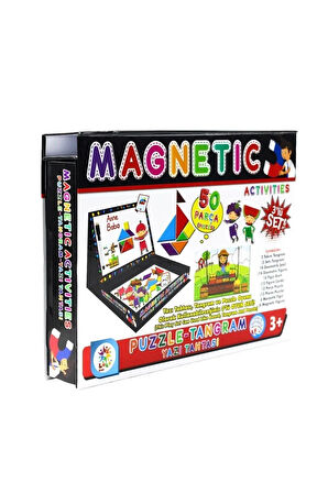 Manyetik Aktiviteler Tangram Yazı Tahtası LC7163