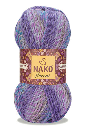 5 Adet Ebruli Hırka Kazak Atkı Bere El Örgü İpi Yünü 28181