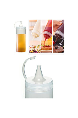 Plastik Yağlık Sirkelik Sosluk 700 Ml 1 Adet -AS-113