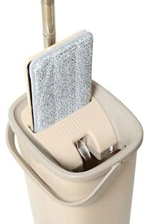 Sihirli Tablet Mop Yer Duvar Silme Temizlik Kova Seti 8 LT -F400
