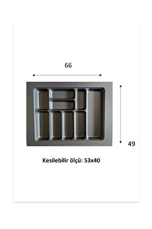 66x49 Eco Lüks Modüler Kaşıklık -20356