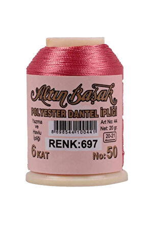 3 Adet Altınbaşak Oya ve Dantel İpi 20 gr -  - No: 697
