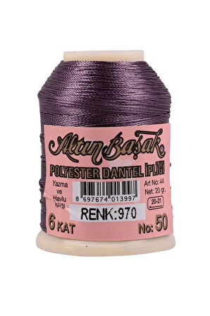3 Adet Altınbaşak Oya ve Dantel İpi 20 gr -  - No: 970