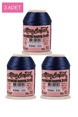 3 Adet Altınbaşak Oya ve Dantel İpi 20 gr -  - No: 530