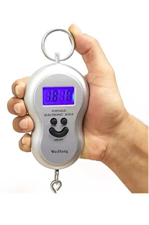 Taşınabilir El Kantarı Dijital Tartı 50 Kg. -CLKN-1989