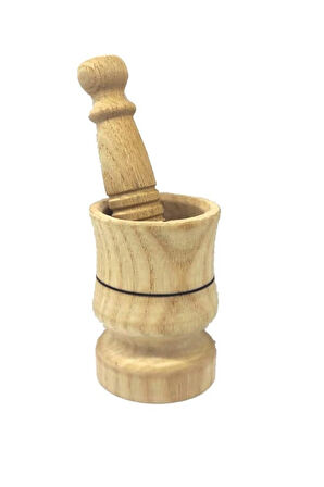 Ahşap Orta Havan Filede -EV-016