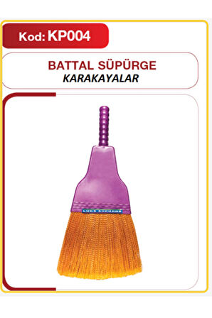 Karakayalar Plastik Süpürge (Battal) -KP-004