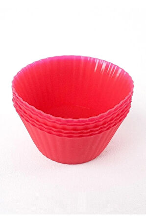 6lı Silikon Kek Kalıbı -OKY-002