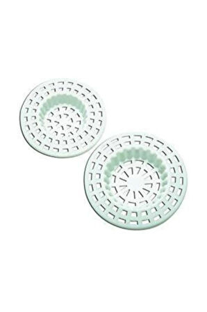 Lavabo Süzgeci 2'li Plastik Küvet Lavabo Süzgeç -Y-214