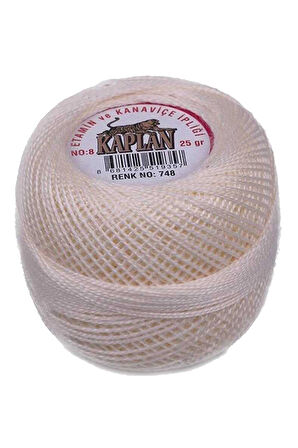 Kaplan Etamin Ve Kanaviçe İpi 8 No Kod/Renk: 748 - 