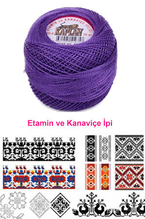 Kaplan Etamin Ve Kanaviçe İpi 8 No Kod/Renk: 495 - 