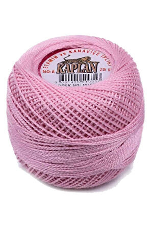 Kaplan Etamin Ve Kanaviçe İpi 8 No Kod/Renk: PUDRA - 