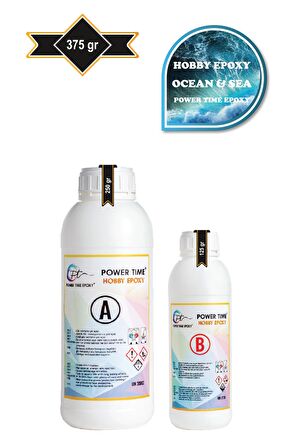 375 gram Hobi Epoksi Ocean & Sea/ Deniz Efekti Şeffaf Epoksi Reçine Ince Döküm