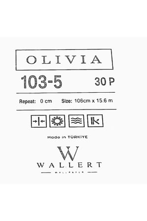 modern vinil duvar kağıdı 103-5 | wallert olivia, gri, kağıt taban taban + vinil kaplama - 16.5 m²
