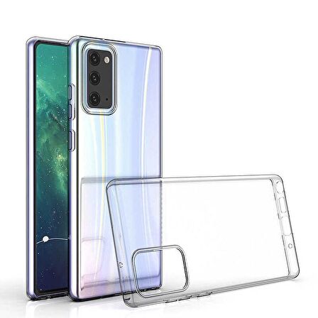 Gpack Samsung Galaxy Note 20 Kılıf Süper Silikon KorumaFull Kapatan Ekran