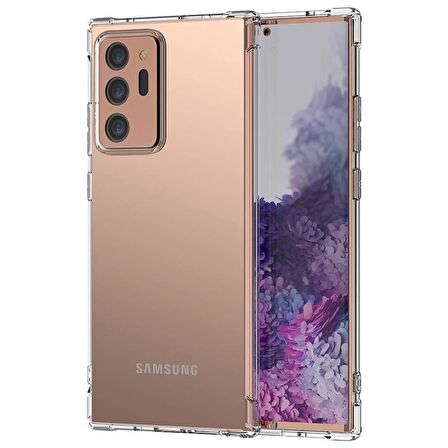 Gpack Samsung Galaxy Note 20 Ultra Kılıf AntiShock Ultra Sert Silikon Darbe Dayanıklı
