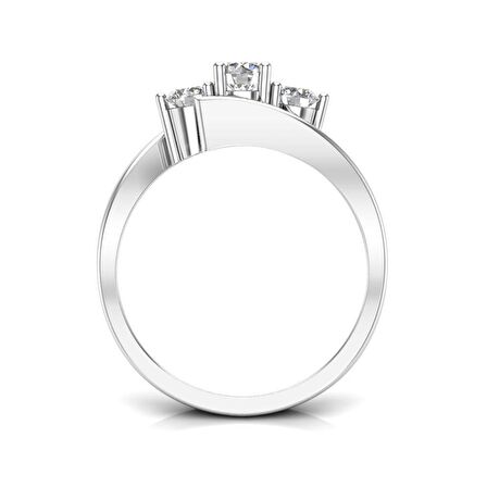 0,60 Karat Pırlanta Tria Yüzük