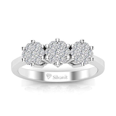 0,30 Karat Pırlanta Tria Yüzük