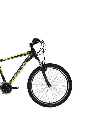 Bisan MTX7050 26 Jant 21 Vites V Fren 43cm Kadro Dağ Bisikleti Siyah / Sarı