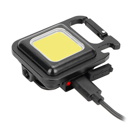 COB LEDLİ 3 FONKSİYONLU ANAHTARLIK ŞARJLI LAMBA  GO506089MT-21489