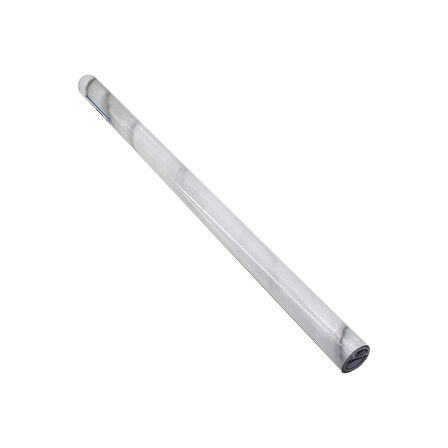 60CM X 3MT - BEYAZ MERMER   TEZGAH ÜSTÜ  YAPIŞKANLI FOLYO STİCKER  GO5060Gok133388