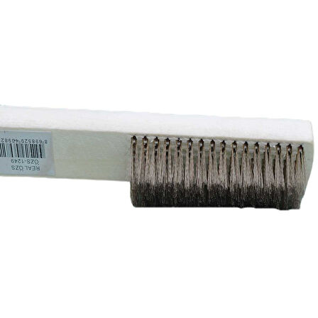 Metal Telli Fırça Ahşap Saplı Pas Kir Sökme Temizleme Fırçası  GO50604374670