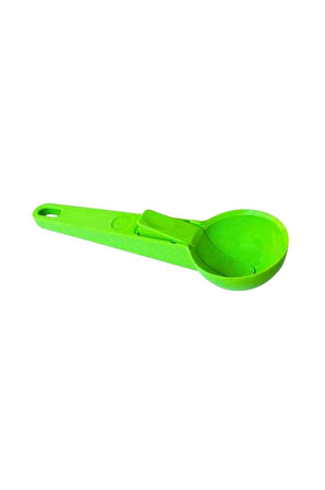 Pratik Mandallı Plastik Dondurma Servis Sunum Kepçesi Kaşığı  GO50603246380