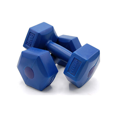 2KG PLASTİK KÖŞELİ DAMBIL 2 PARÇA  GO50603470040