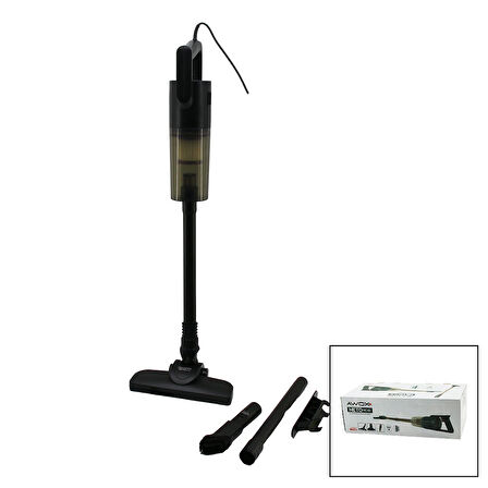 AWOX NETO VC-10 SİYAH METAL SAPLI DİK ELEKTRİKLİ SÜPÜRGE 500W 5MT KABLOSAP=75+35=110CMHEPA FİLTRE (5060)