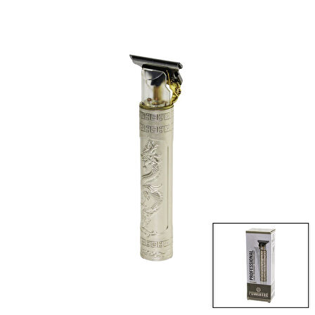Powertec Tr-8900 Parlaksakal- Ense- Saç Çizim Tıraş Makinesi Usb Şarj Baskili Gövdet Biçak Hizli Şarj Lityum Pil (5060)
