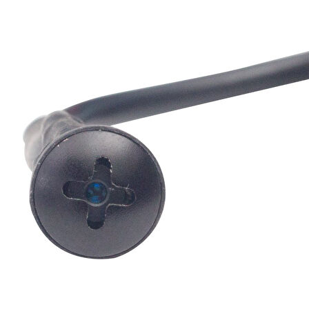 3.6MM 800 TVL 1/4 SENSOR SES ÇIKIŞLI SİYAH VİDA MODEL MİNİ KAMERA (5060)