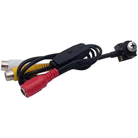 3.6MM 800 TVL 1/4 SENSOR MİKROFONLU VİDA TİP MİNİ KAMERA (5060)