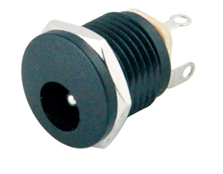 DC ŞASE 2.1MM YUVARLAK SOMUNLU (IC-257A) (5060)