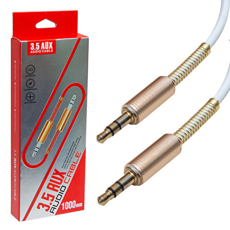KY175 3.5 MM ERKEK/ERKEK 1 METRE STEREO AUX KABLO (5060)