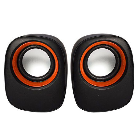 MAGICVOICE D-05A 1 + 1 USB MİNİ HOPARLÖR ( 5 WATT * 4 OHM ) (5060)
