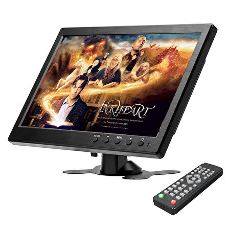 HDMI-VGA-BNC-USB GİRİŞLİ 12 VOLT ÇIKIŞLI 10.1  LCD MONİTÖR (5060)