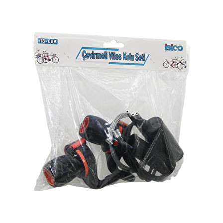 ÇEVİRMELİ BİSİKLET VİTES KOLU SETİ 2PCS VİTES KOLU - 2PCS ELCİK - TEL - TEL KORUYUCU KANAL KABLO (5060)
