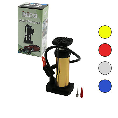 DİKEY MODE LİNCE PİSTONLU AYAK POMPASI OTO-ARAÇ - BİSİKLET-MOTOR LASTİK - TOP - ŞİŞME HAVUZ-YATAK (5060)