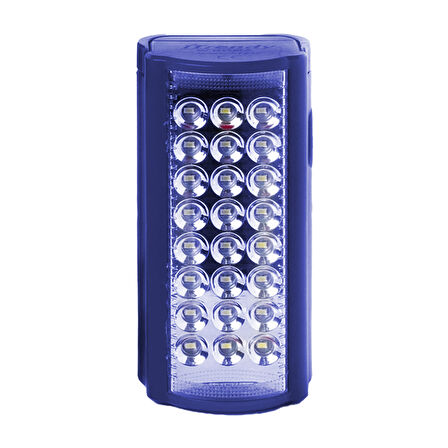 24 LEDLİ ŞARJLI IŞILDAK (6V4A AKÜLÜ * POWERBANK ÖZELLİKLİ) (5060)