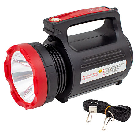 5 WATT 20 SMD LEDLİ USBLİ ŞARJLI EL FENERİ (5060)