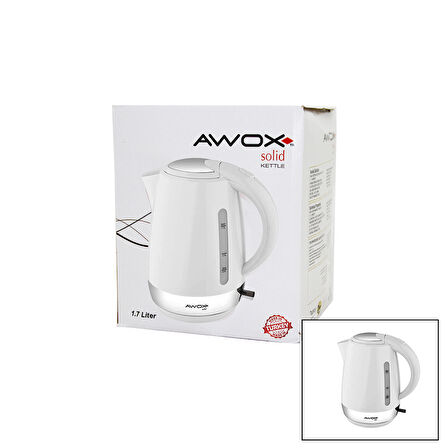 AWOX SOLİD GİZLİ REZİSTANS KETTLE 1.7LT (5060)