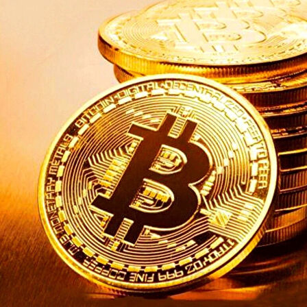 Bitcoin Madeni Hatıra Parası Madeni Bitcoin Hediye Sikke Para (5060)