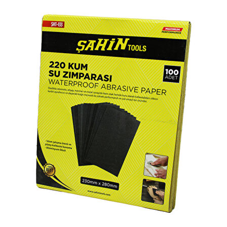 100 ADET 220 KUM KAĞIT SU ZIMPARASI (5060)