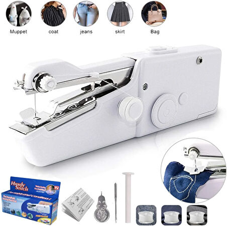 Taşınabilir, Kablosuz, Denim Kumaş Dikimi Yetenekli, El Dikiş Makinası (5060)