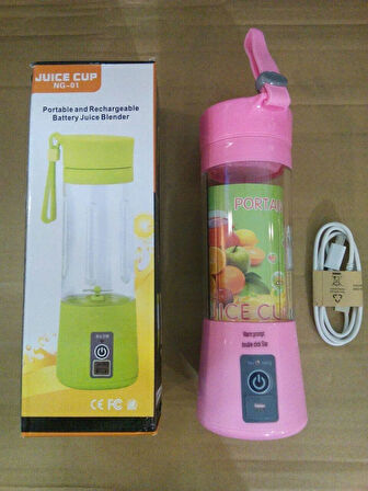 Juice Cup NG-01 Taşınabilir ve Şarj Edilebilir Meyve Suyu Blender (5060)