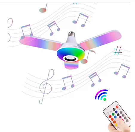 Flash Point 40 Watt Bluetooth 4+1 Musıc Magıc Led Ampul (5060)